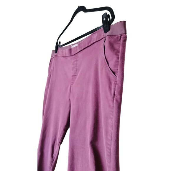 Signature By Levi Strauss & Co Modern Jegging Size 22 Wine Red Stretch Pants - Picture 4 of 11